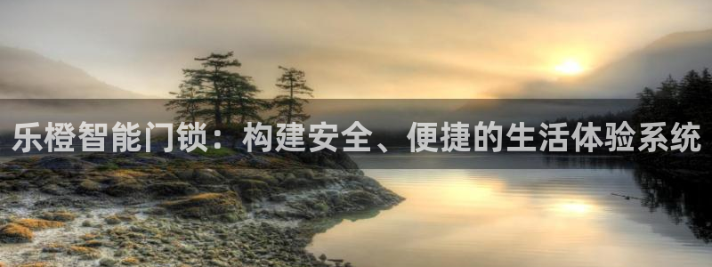 金年会金字招牌：乐橙智能门锁：构建安全、便捷的生活体验系统