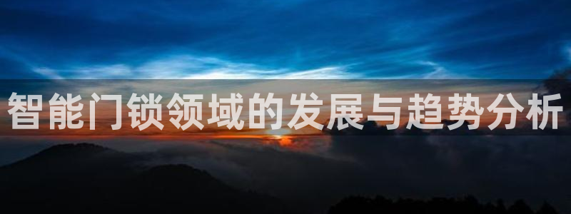 金年会足彩：智能门锁领域的发展与趋势分析
