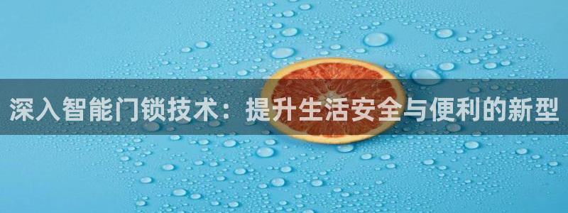 金年会app下载官网：深入智能门锁技术：提升生活安全与便利的