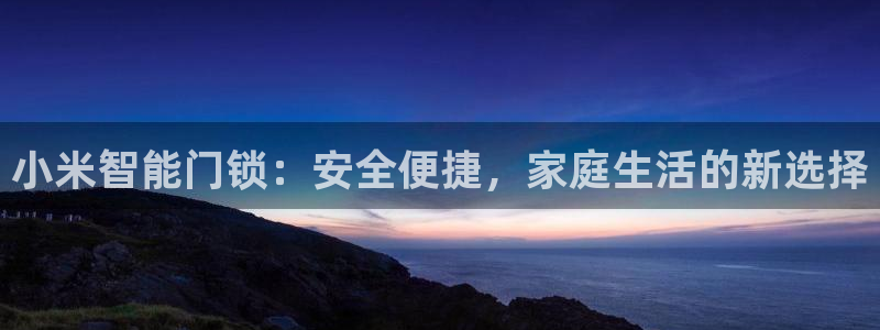 jinnianhui 金年会：小米智能门锁：安全便捷，家庭生