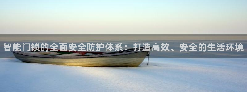 金升年会：智能门锁的全面安全防护体系：打造高效、安全的生活环