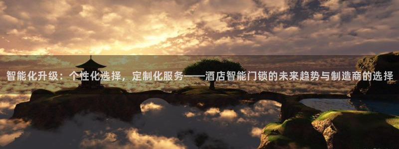 金年会娱乐下载：智能化升级：个性化选择，定制化服务——酒店智