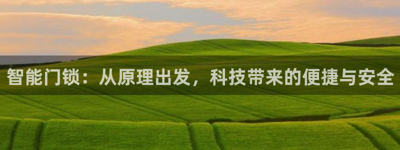 金年会101：智能门锁：从原理出发，科技带来的便捷与安全