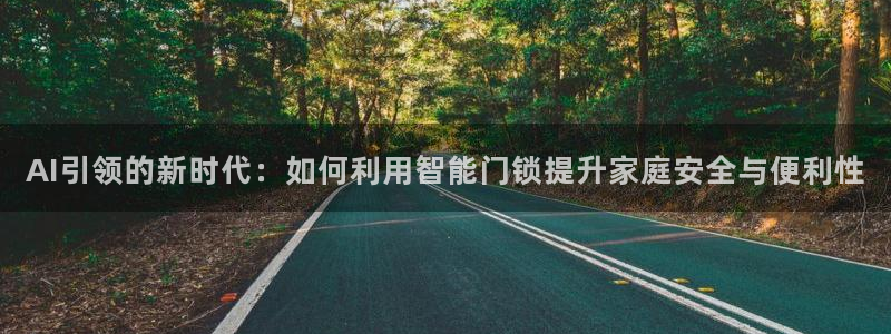 金年会金字招牌至上：AI引领的新时代：如何利用智能门锁提升家