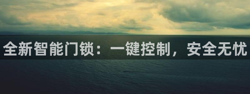 金年会是真的吗：全新智能门锁：一键控制，安全无忧