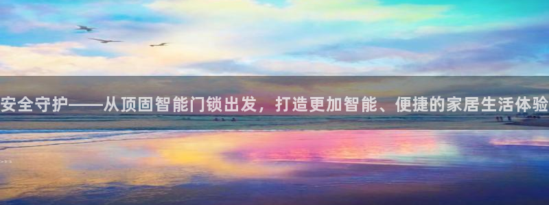 金年会体育在线登录：安全守护——从顶固智能门锁出发，打造更加