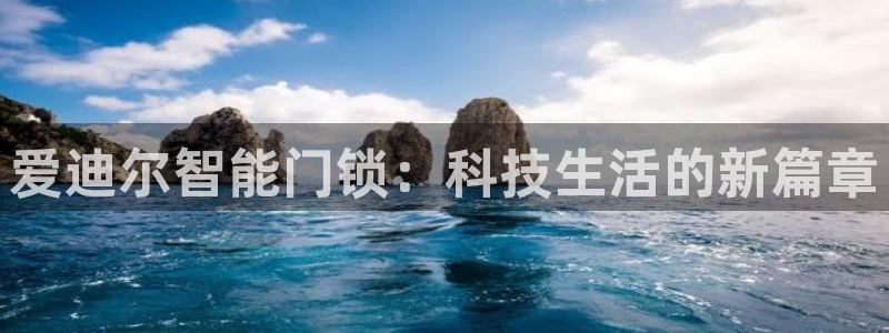 2022金年会：爱迪尔智能门锁：科技生活的新篇章