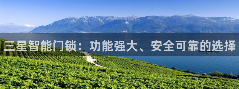 金年会这个平台：三星智能门锁：功能强大、安全可靠的选择