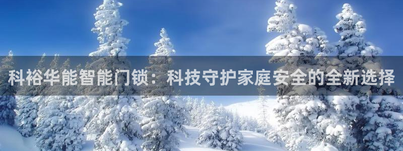 金年会体育官方网站入口：科裕华能智能门锁：科技守护家庭安全的