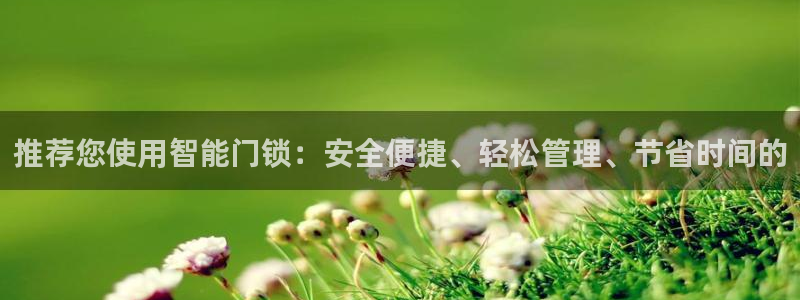 金年会com：推荐您使用智能门锁：安全便捷、轻松管理、节省时
