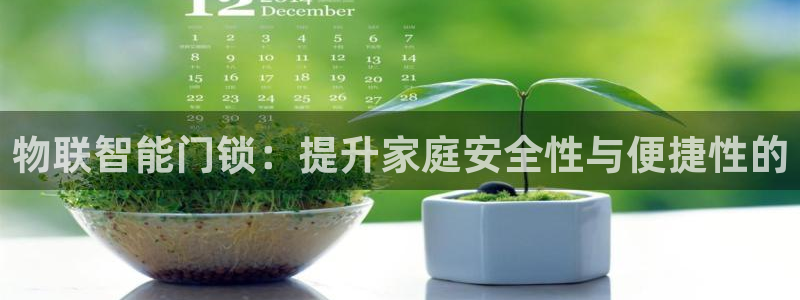 金年会金字招牌信誉至上：物联智能门锁：提升家庭安全性与便捷性
